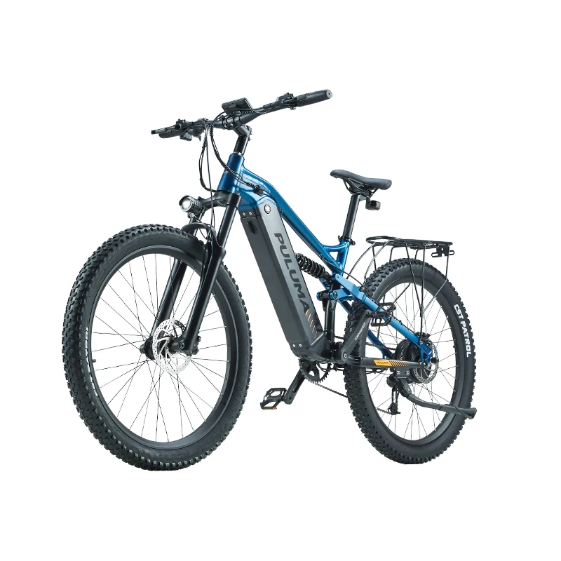 Electric Mountain Bike - Puluma - PU01 electric bicycle Panasonic battery 48V 20AH 1000W motor 27.5 inches 2.8 tires Ebike off-road
