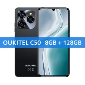 Smartphone - Oukitel C50 - 5G Global Version 6.8“ Waterdrop Display 5150mAh 8GB+128GB Mobile Phone 50MP Caemra MTK Dimensity 6100+